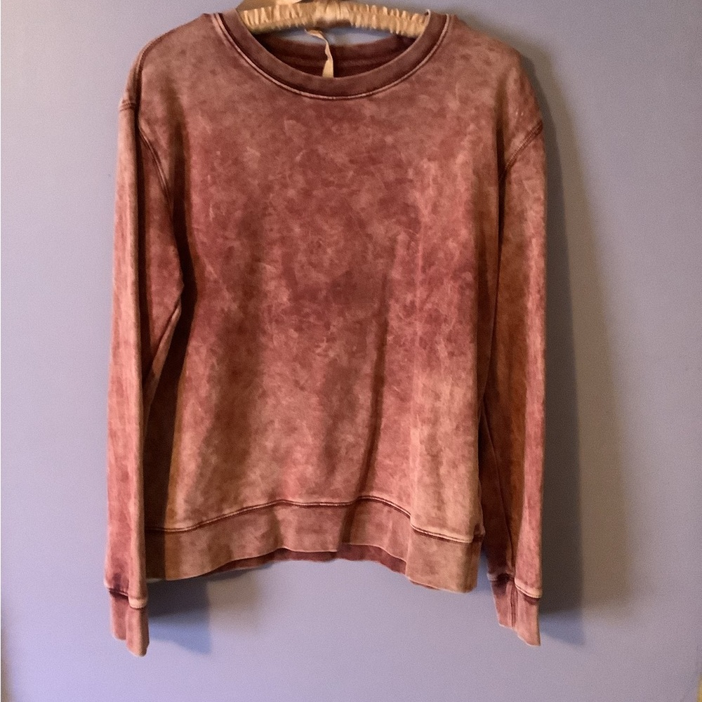 NWOT VIGOSS Stitch Fix. Wyatt French Terry Knit Top. Size Med